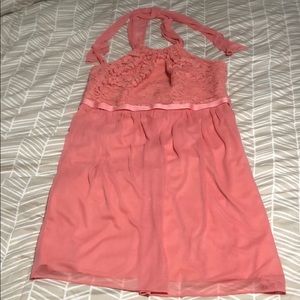 Lace Halter Top Brides maid dress